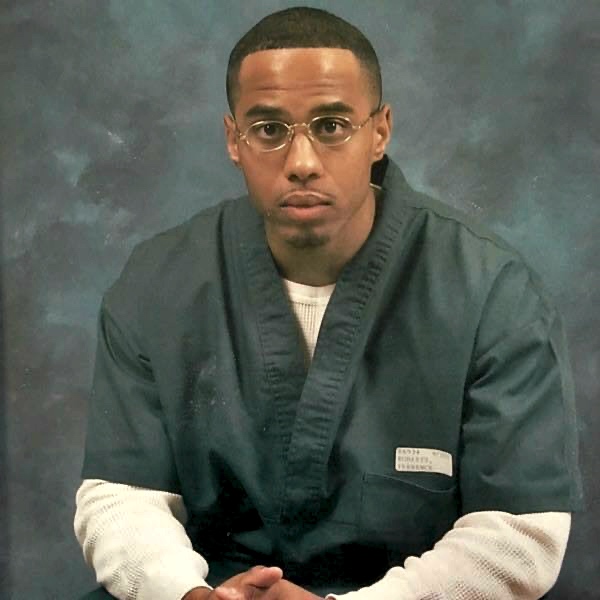Photo of Terrance in Colorado’s Fremont Correctional Facility in 2002 or 2003
