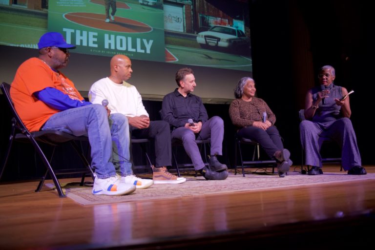 Photo of impact screening and discussion at the Hayti Heritage Center in Durham